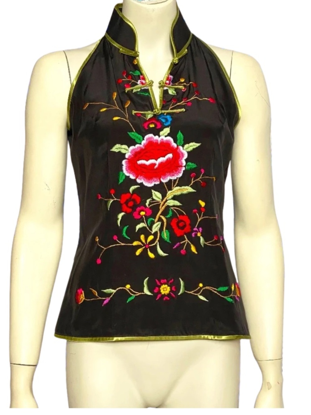 Asian Inspired Silky Top